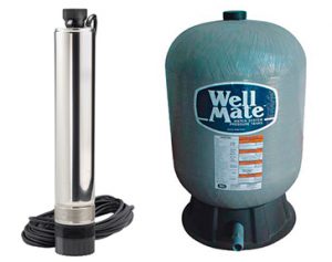 Bomba dominator y tanque presurizado